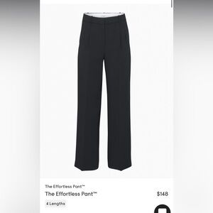 Aritzia effortless pants in Black $70
Size 0